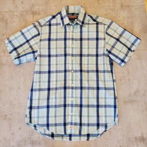 Vineyard Vines Short Sleeves Plaid Murray Shirt Men's Size S